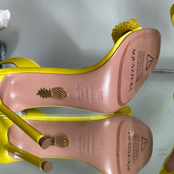 New AQUAZZURA Chain Of Love Sandal 105 39.5 $1,295 - Picture 13 of 13